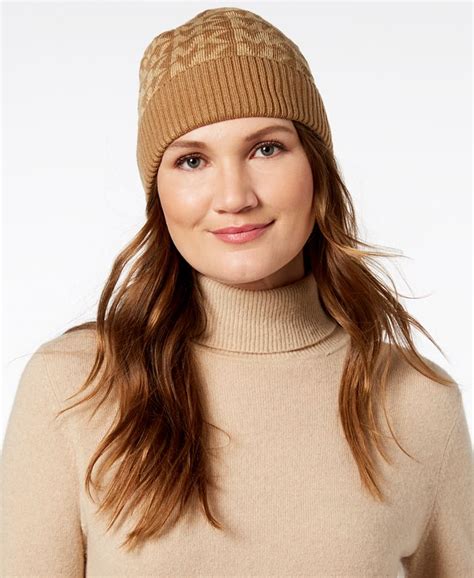 michael kors beanie for women|Michael Kors beanie and scarf.